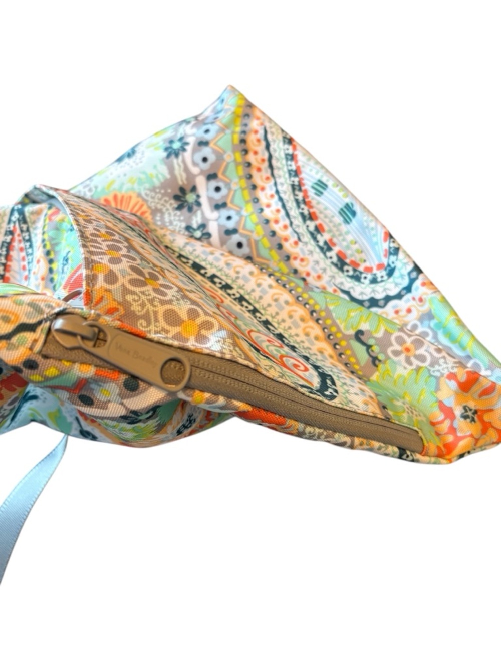 Vera Bradley Recycled Lighten Up Paisley Crossbody • Lightweight Travel Bag - Picture 9 of 11